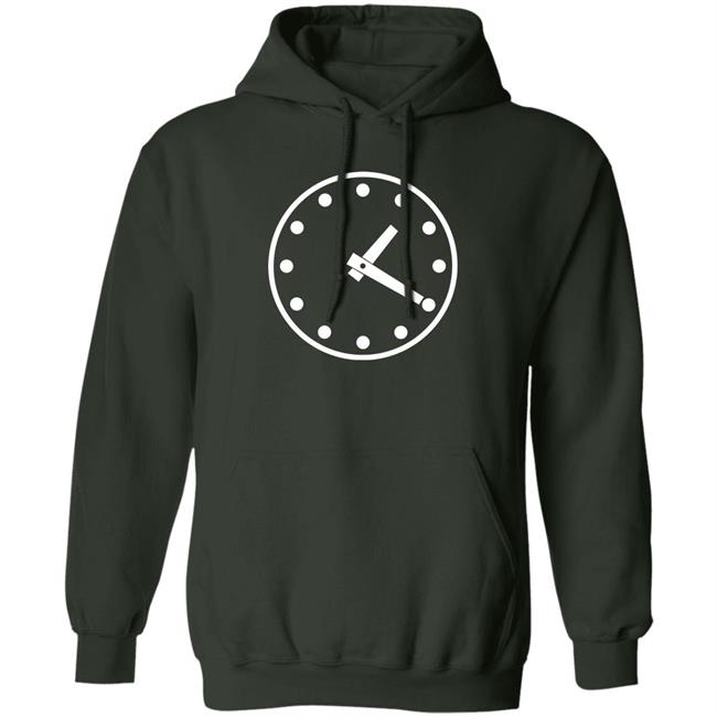 Obvious Shirts Merch Wrigley Clock Hooded Sweatshirt