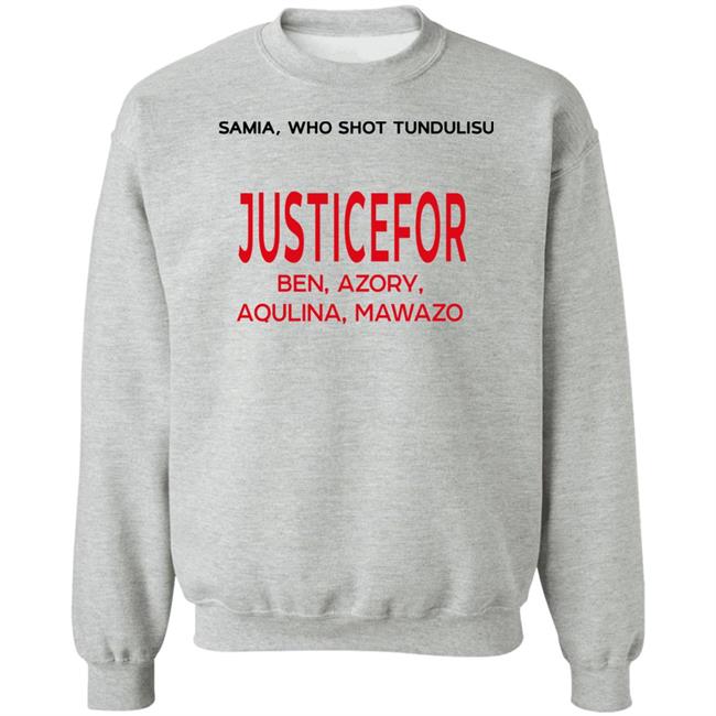 Justice For Ben Azory Aqulina Mawazo Shirt Liberatus Mwang'ombe Justice For Ben Azory Aqulina Mawazo Shirt Liberatus Mwang'ombe