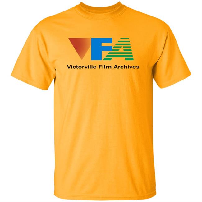 On Cinema Merch Vfa Shirt Victorville Film Archives
