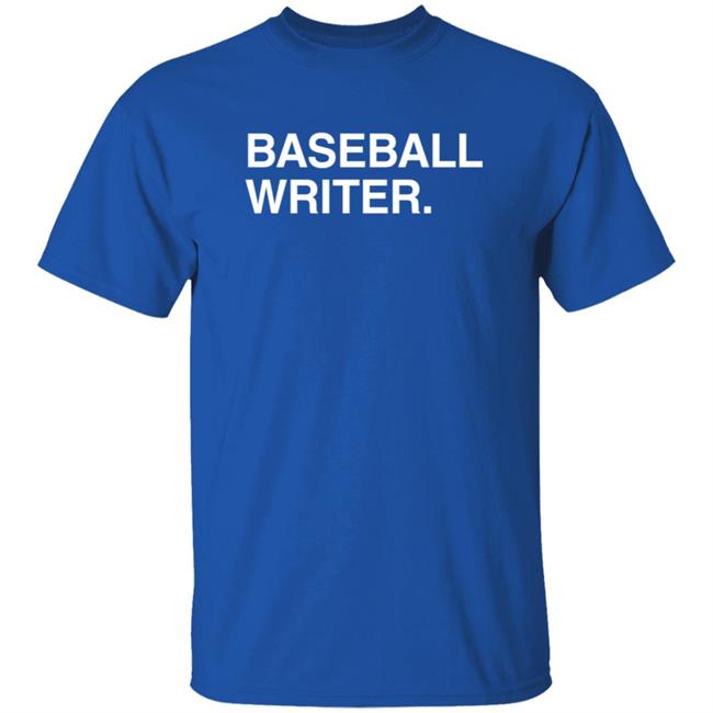 Obviousshirts Baseball Writer Shirt