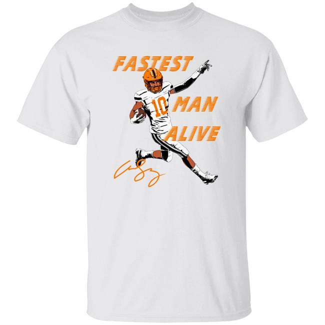 Anthony Schwartz Fastest Man Alive T Shirt Browns Therapy