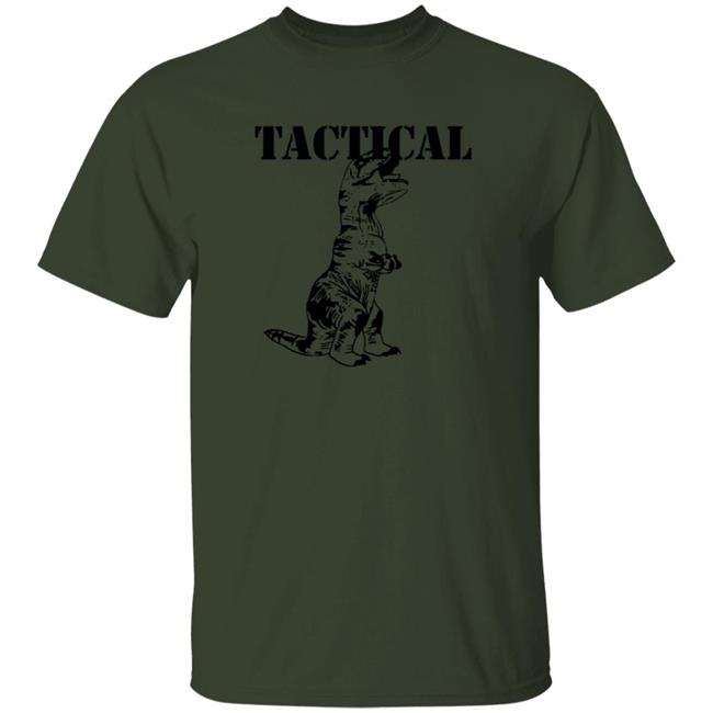 Kentucky Ballistics Merch Tactical T Rex T Shirt Dark Green