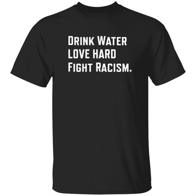 Mahogany Mommies Drink Water Fight Racism Shirt