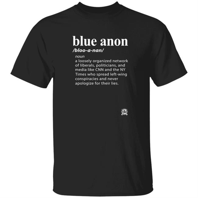 BringAmmo Blue Anon Definition Parody T Shirt