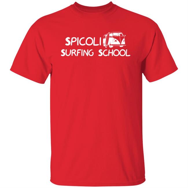 Super 70s Sports Store Merch Spicoli Surfing School Tee