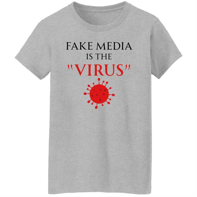 Ron Filipkowski Shirts Fake Media Is The Virus Shirt