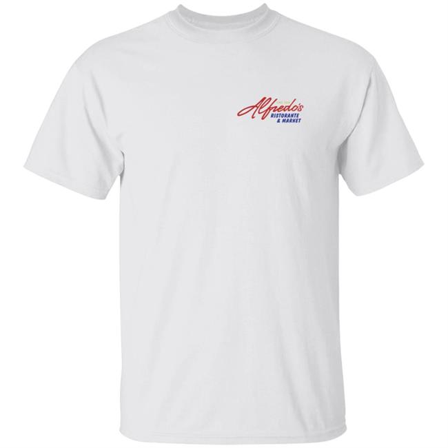 Alfredo Freddie Gibbs Merch Alfredo’s Mascot Tee – White Alfredo’s Ristorante And Marketplace Since 2020