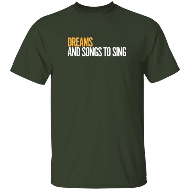 The Redmen TV Merchandise Dreams Tee Dreams And Songs To Sing