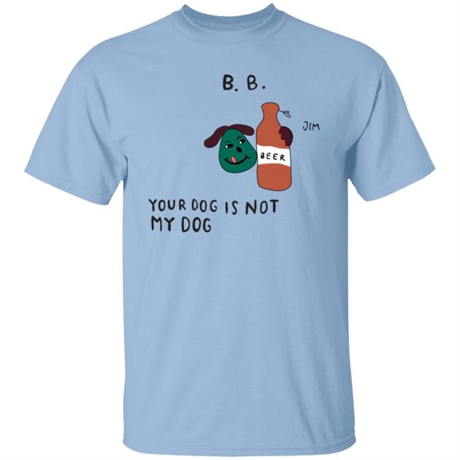 Your Dog Is Not My Dog Crewneck Sweatshirt Bode New York Merch