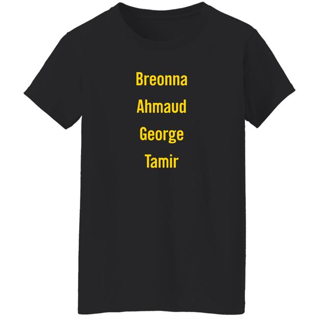 Honors 4 Lives Breonna Ahmaud George Tamir Shirt Black Lives Matter Stevie Joe Payne
