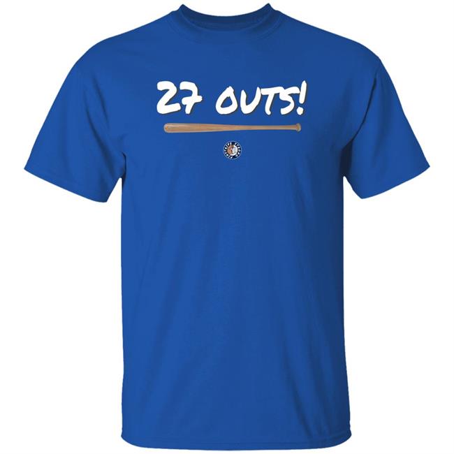 Jomboy Media Shop 27 Outs Pinstripe Strong Shirt