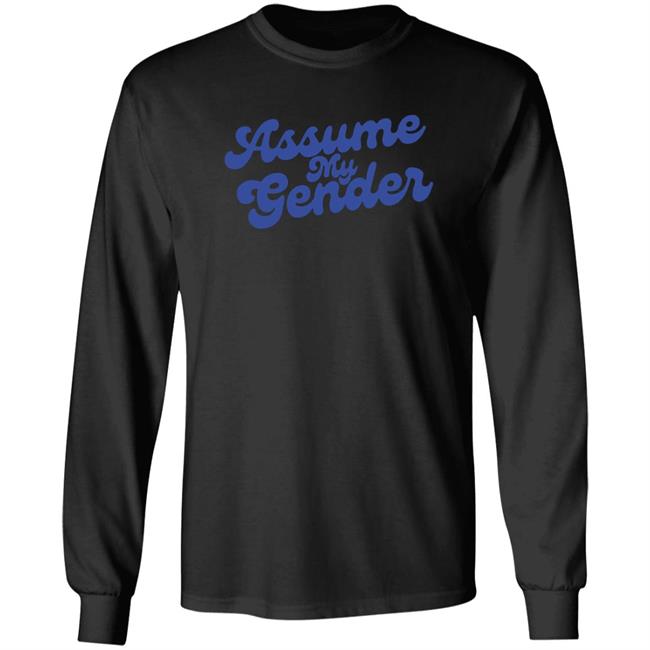 Yanky Pollak Assume My Gender Shirt Rebel News Store