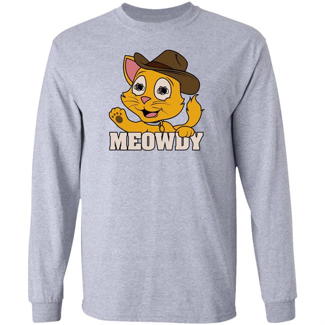 Meowdy T Shirt Leigh Mcnasty Merch Leigh Mcnasty Merch Meowdy T Shirt