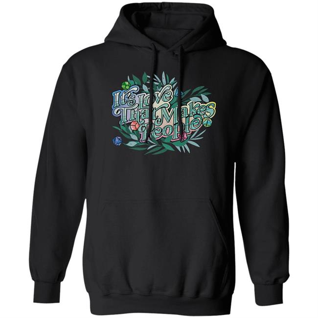 Critical Role Store Merch Pride It's Love That Makes People T Shirt