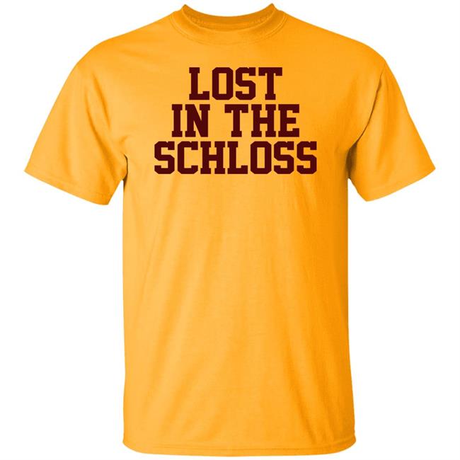 Barstool Sports Barstool U Merchandise Lost In The Schloss Tee Shirt