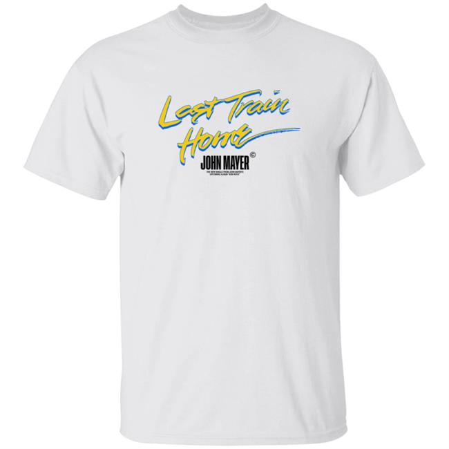 John Mayer Merch Last Train Home T Shirt
