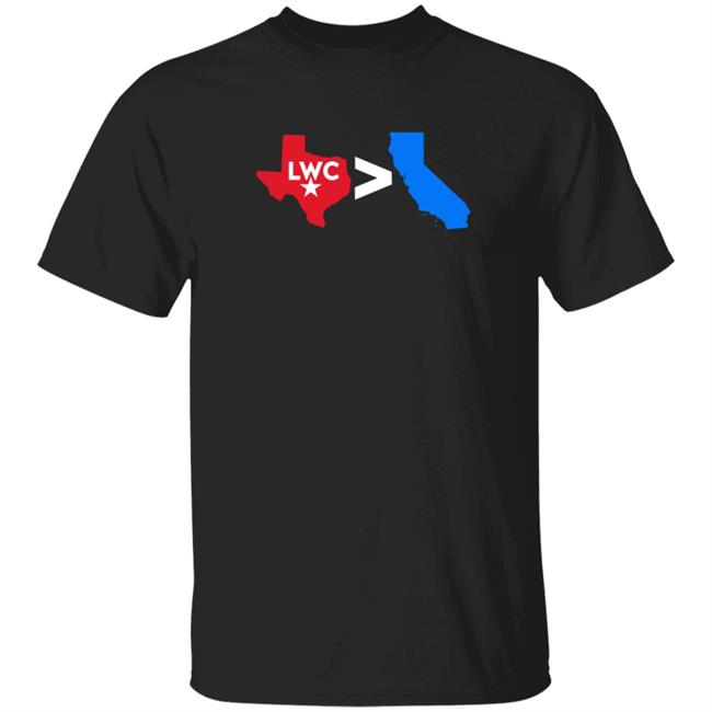 Texas Greater Than California T Shirt Crowder Merch