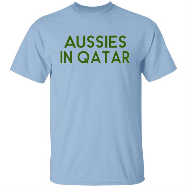 Evan Morgan Grahame Aussies In Qatar Shirt