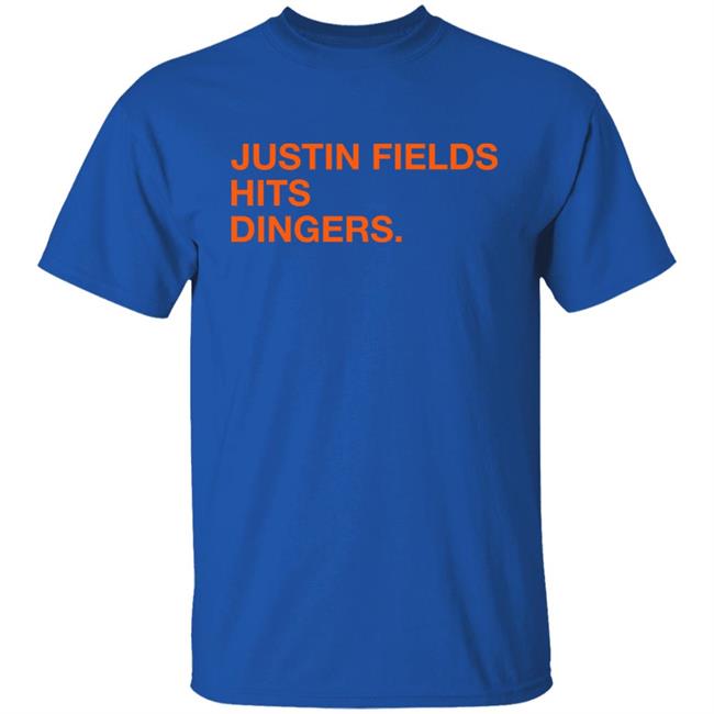 Obvious Shirts Justin Fields Hits Dingers Shirt