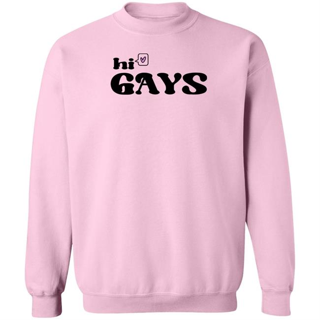 Chrissy Chlapecka Merchandise Chrissy Hi Gays Tee Shirt