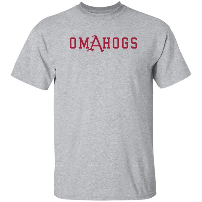 University Of Arkansas Collection Omahogs Baseball T Shirt Omahogs Shirt