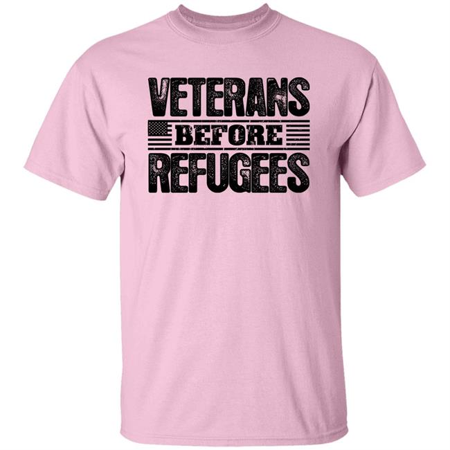 Veterans Before Refugees Shirt Patriot Depot Merch Gemgirl