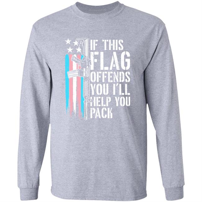 Is This Flag Offends You I'll Help You Pack Shirt Obama Era Conservative Memes