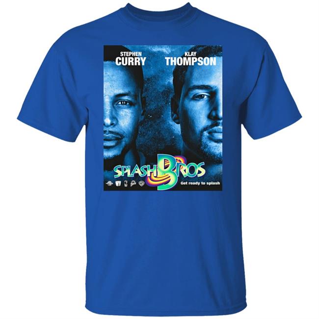 Stephen Curry And Klay Thompson Splash Bros Get Ready To Splash T Shirt Splash Jam Chris Montano