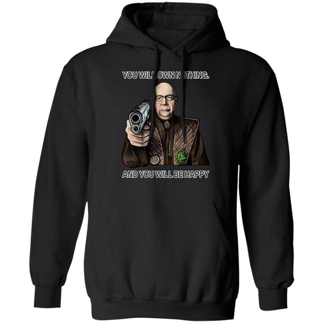 Luke Rudkowski You Will Own Nothing And You Will Be Happy Long Sleeve We Are Change Merch