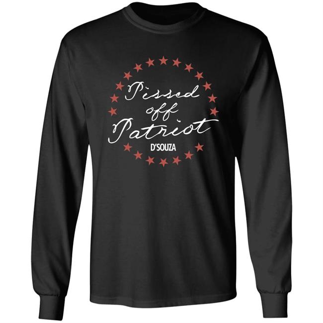 Dinesh D'souza Merch Store Pissed Off Patriot Shirt