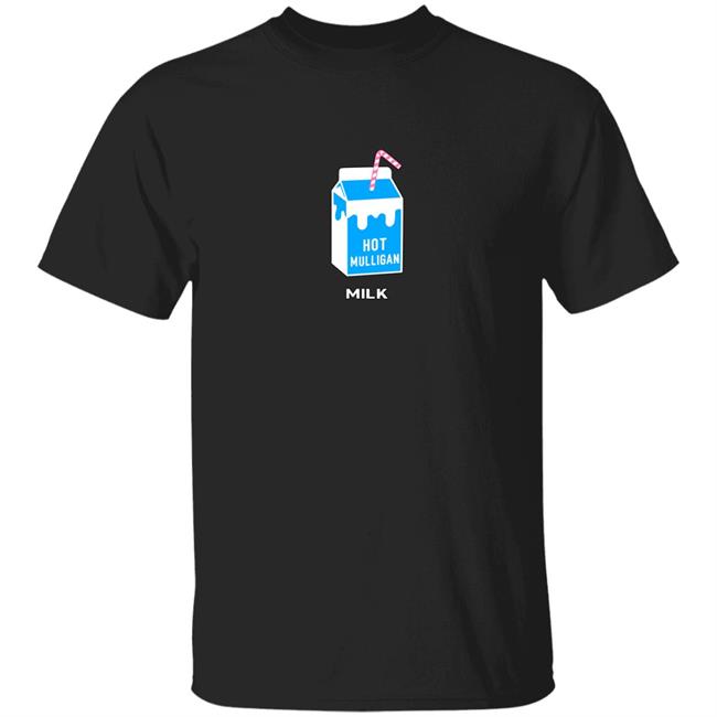 Milk Carton Tee Shirt Hot Mulligan Merch