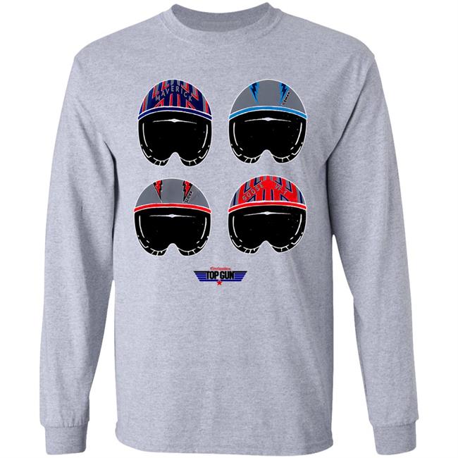 Top Gun Helmets Shirt Kyle Brandt Tom Cruise Maverick Contenders Merch