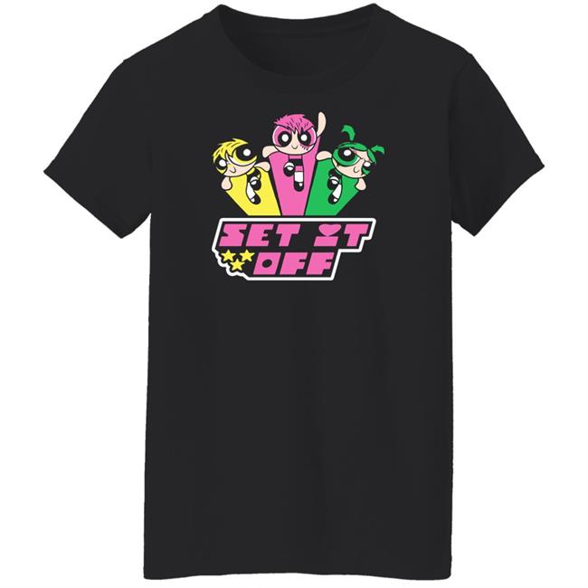 Set It Off Powerpuff Girls Shirt Set It Off Merch