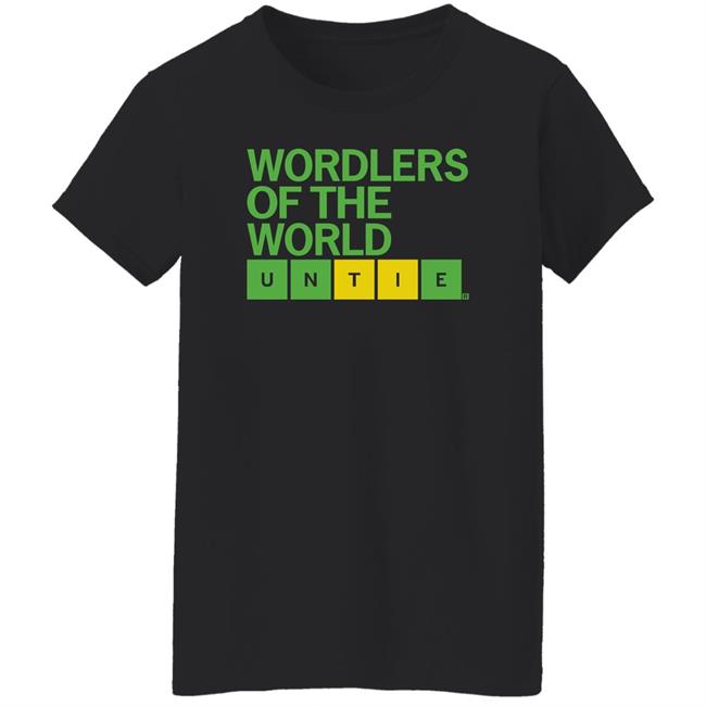 Ray Gun Store Wordlers Of The World Untie Shirt Rand Ball