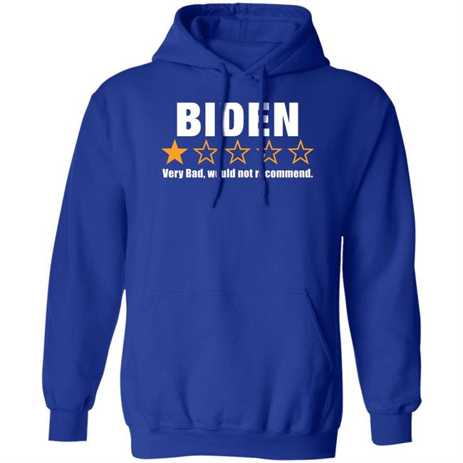 Biden Very Bad Would Not Recommend Shirt Cassady Campbell
