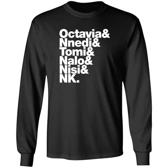 Sistah Scifi Merch Octavia Nnedi Tomi Nalo Nisi Nk Shirt Gareth L Powell