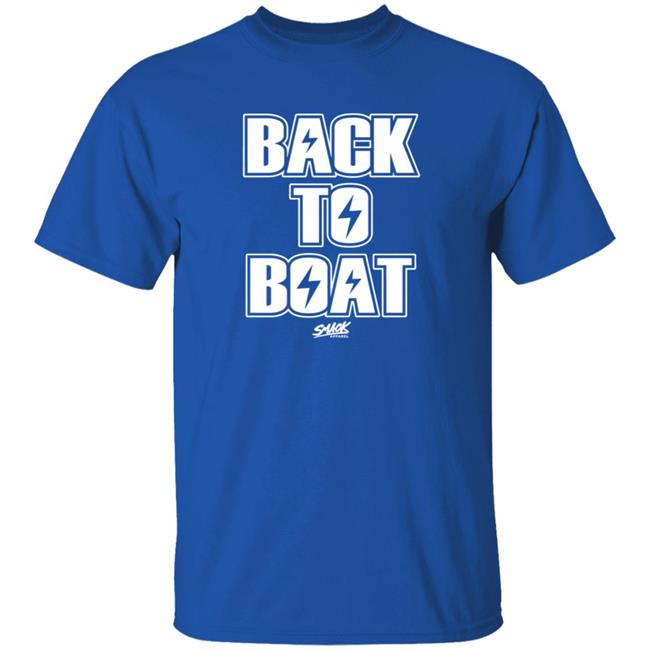 Back To Boat Shirt Tampa Bay Pro Hockey Apparel