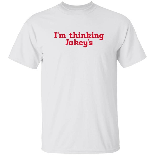 Nakey Jakey Merch I'm Thinking Jakey's Tee Shirt