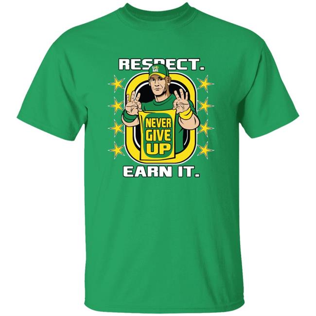 Wwe Merch John Cena Earn The Day T Shirt John Cena Return