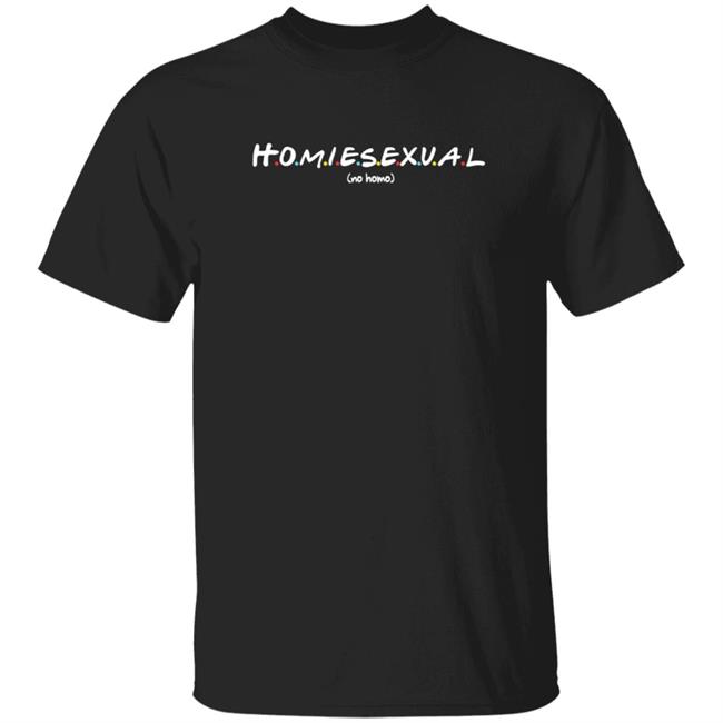 Jidion Merch Homiesexual Black T Shirt