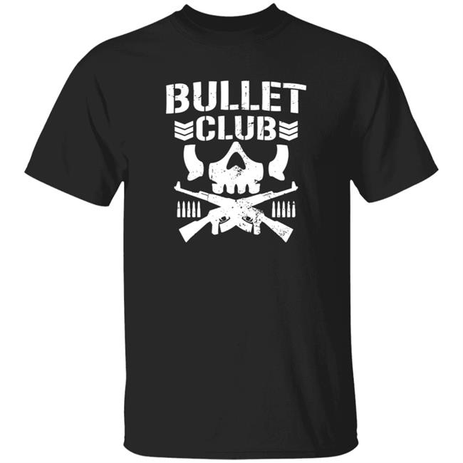 Bullet Club Logo T Shirt Pro Wrestling Tees
