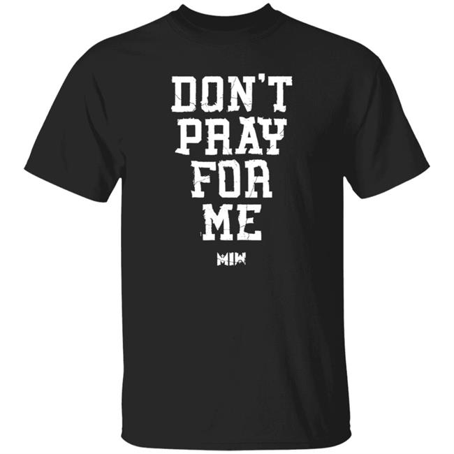 Motionless In White Merch Don't Pray For Me Tee Shirt