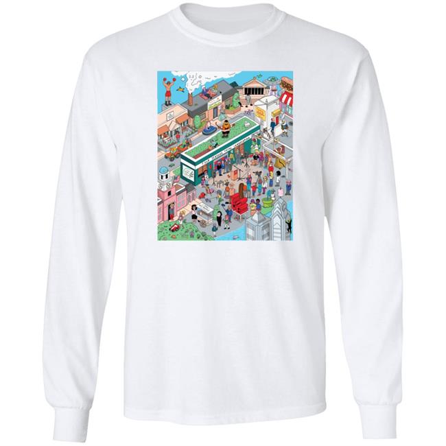 Four Seasons Total Landscaping Merch Philly Press Conference Tee Shirt Four Seasons Total Landscaping Merch Philly Press Conference Tee Shirt