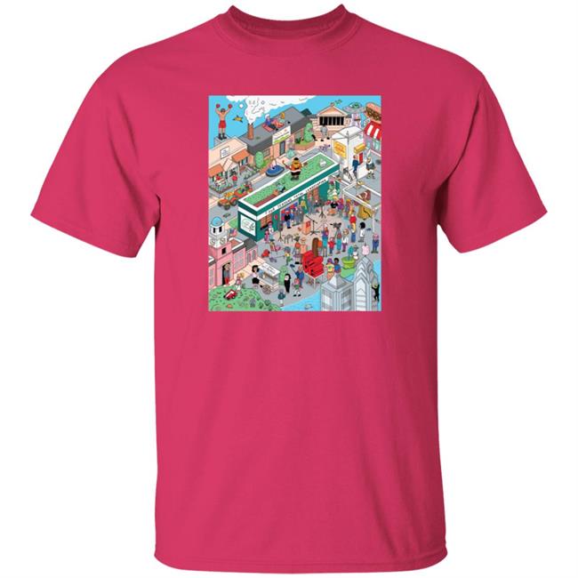 Four Seasons Total Landscaping Merch Philly Press Conference Tee Shirt Four Seasons Total Landscaping Merch Philly Press Conference Tee Shirt