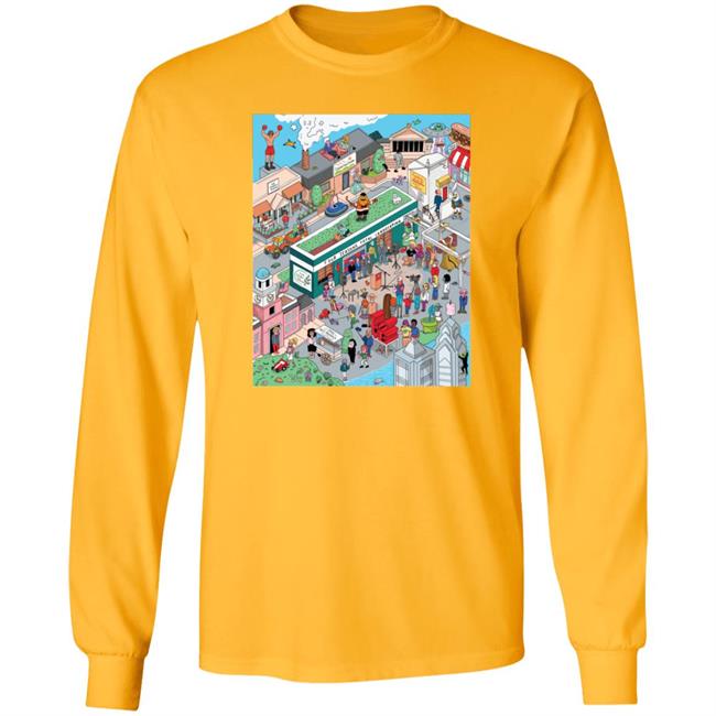 Four Seasons Total Landscaping Merch Philly Press Conference Tee Shirt Four Seasons Total Landscaping Merch Philly Press Conference Tee Shirt