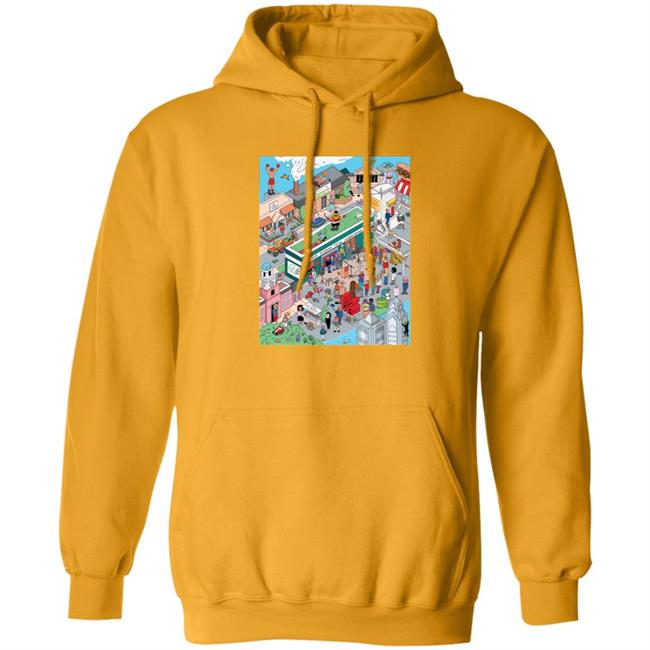 Four Seasons Total Landscaping Merch Philly Press Conference Tee Shirt Four Seasons Total Landscaping Merch Philly Press Conference Tee Shirt