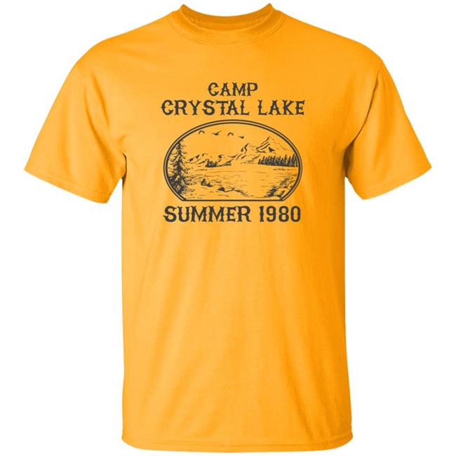 Camp Crystal Lake Shirt Friday The 13Th Summer 1980