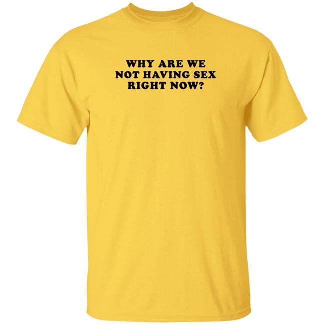 Why Are We Not Having Sex Right Now T Shirt Chloe Temple Duc - Why Are We Not Having Sex Right Now T Shirt Chloe Temple
