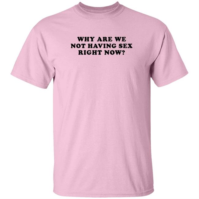 Why Are We Not Having Sex Right Now T Shirt Chloe Temple Duc - Why Are We Not Having Sex Right Now T Shirt Chloe Temple