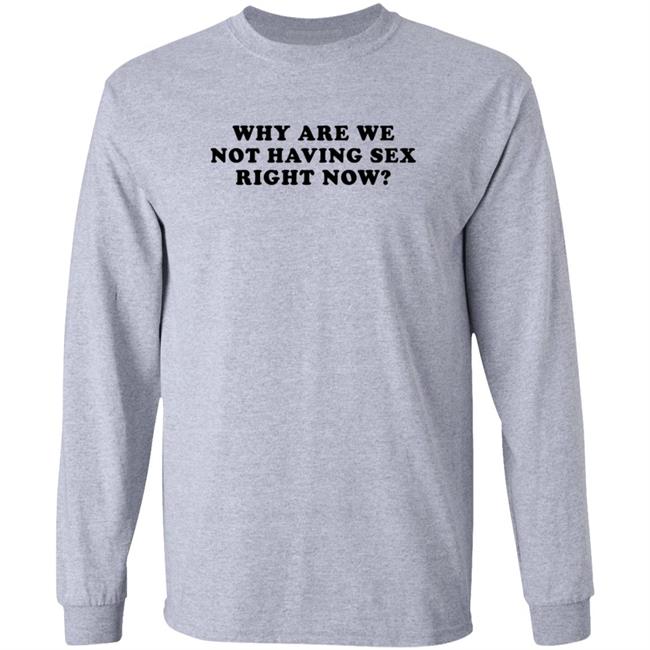 Why Are We Not Having Sex Right Now T Shirt Chloe Temple Duc - Why Are We Not Having Sex Right Now T Shirt Chloe Temple